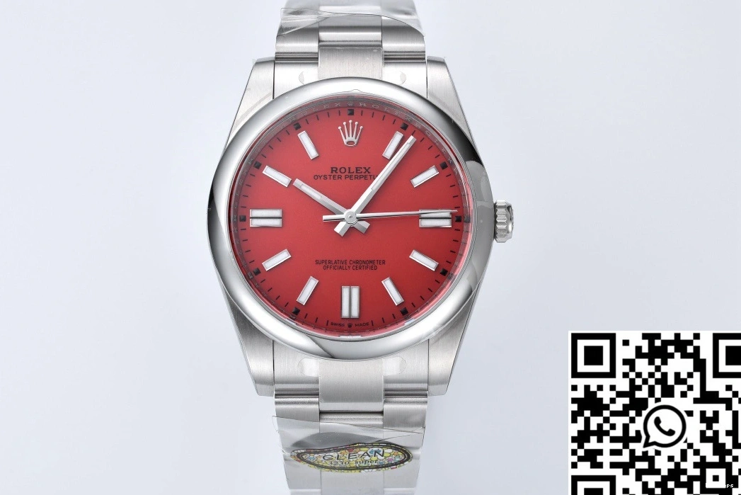 Clean Dial Perpetual 41MM Red Factory M126000-0007 Rolex Oyster 0701